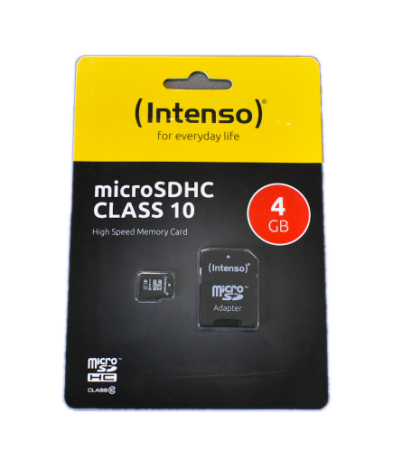 Intenso Micro SDHC 4GB Speicherkarte