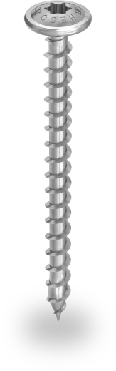 K2 Holzbauschraube Edelstahl A2 Tellerkopf Vollgewinde 8x80