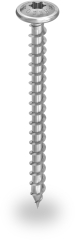 K2 Holzbauschraube Edelstahl A2 Tellerkopf Vollgewinde 8x80